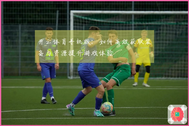 开云体育手机版：如何高效获取装备与资源提升游戏体验